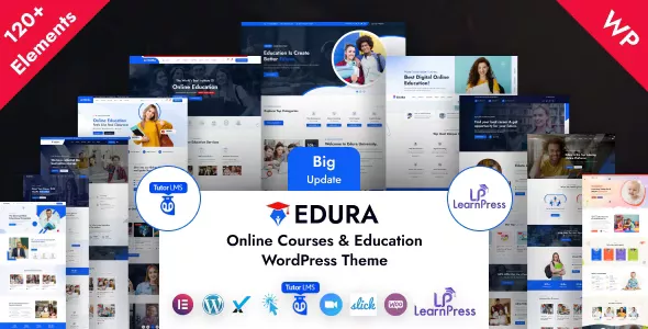 Edura v2.0.0 - Online Courses & Education WordPress Theme