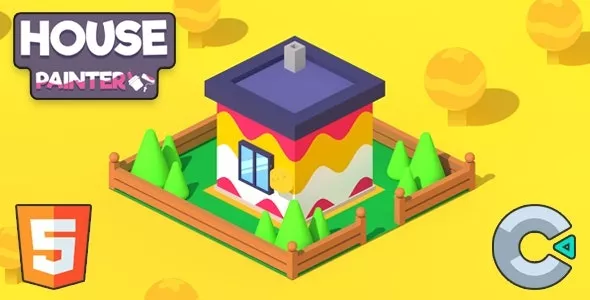 House Painter - (HTML5 Game - Construct 3)