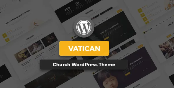 Vatican v1.4 - Church WordPress Theme