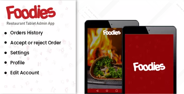 Foodies - Android Native Order Taking Restaurant App