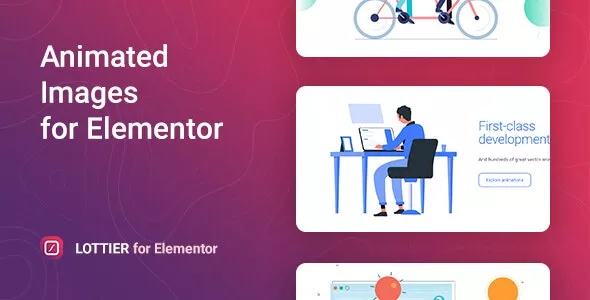 Lottier v1.0.8 - Lottie Animated Images for Elementor