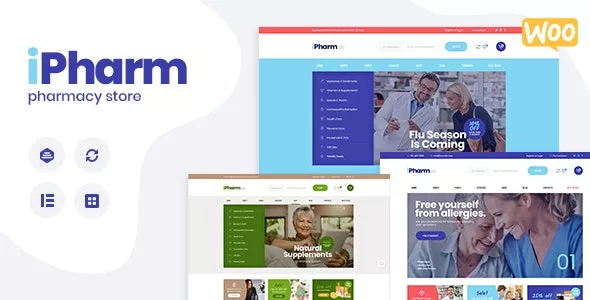 IPharm v1.1.0 - Online Pharmacy & Medical WordPress Theme