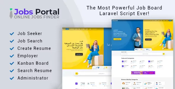 Jobs Portal v4.1 - Job Board Laravel Script