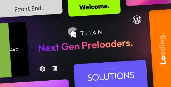 Titan Preloaders & Page Transitions WordPress Plugin v1.2.1
