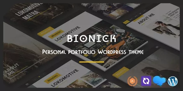 Bionick v6.4 - Personal Portfolio WordPress Theme
