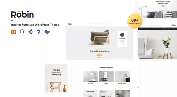 Robin v2.2.3 - Furniture Shop WooCommerce WordPress Theme