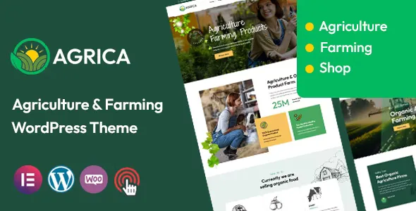 Agrica v1.0.1 - Agriculture WordPress Theme