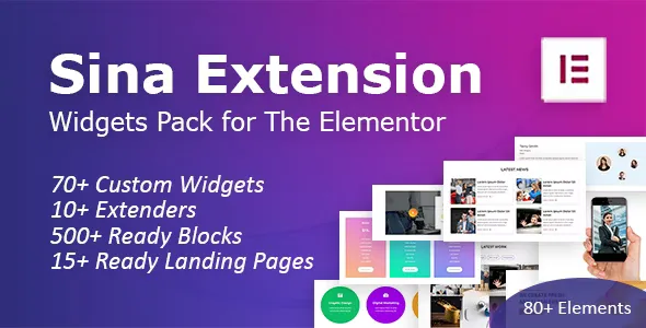 SEFE v1.11.2 - Sina Extension for Elementor