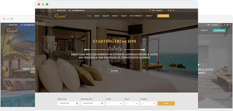 JoomShaper Resort v3.0.0 - A Luxury Hotel Joomla Template
