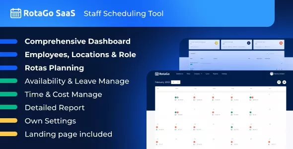 RotaGo SaaS v5.1.0 - Staff Scheduling Tool