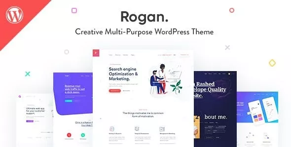 Rogan v1.8.2 - Creative Multipurpose WordPress Theme for Agency, SaaS, Portfolio