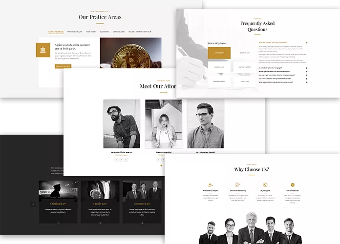 JA Law Firm v2.0.1 - Best Joomla Template for Lawyers and Legal Business Websites