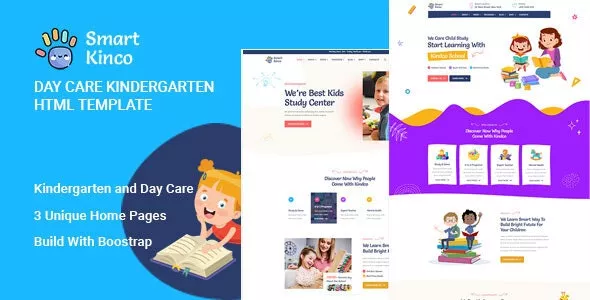 Kinco - Day Care & Kindergarten HTML Template