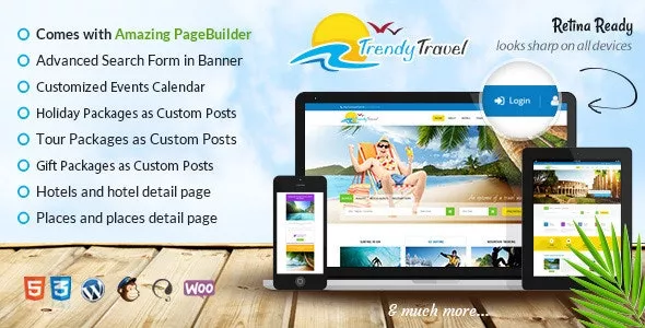 Trendy Travel WordPress v6.0