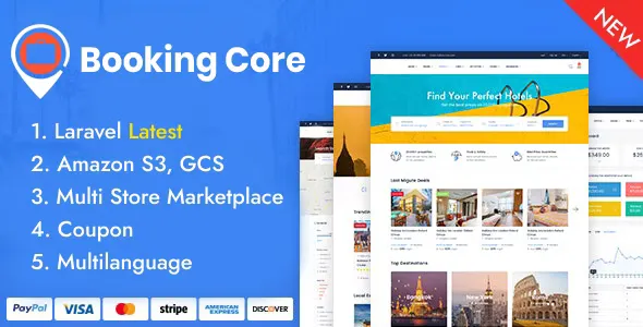 Booking Core v3.6.0 - Ultimate Booking System