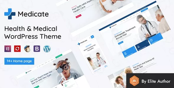Medicate v2.2 - Health & Medical WordPress Theme + RTL Ready