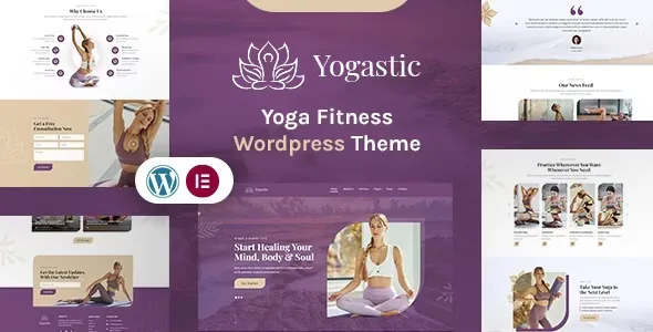 Yogastic v1.1 - Yoga & Fitness WordPress Theme