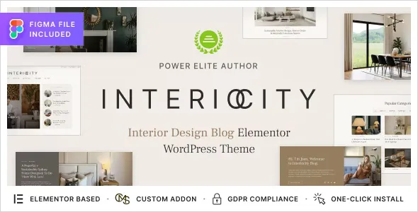Interiocity v1.0.2 - Home Decor Blog and Interior Design Magazine WordPress Theme
