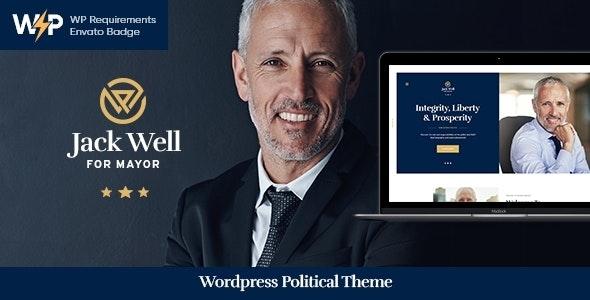 Jack Well v1.0.9 - Elections Campaign & Political WordPress Theme