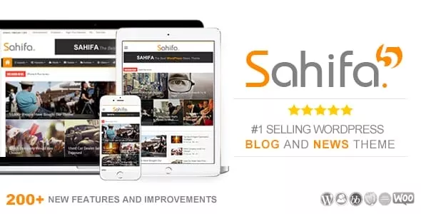 Sahifa v5.8.2 - Responsive WordPress News / Magazine / Blog Theme