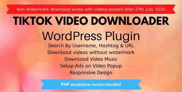 TikTok Video Downloader without Watermark v3.1.0