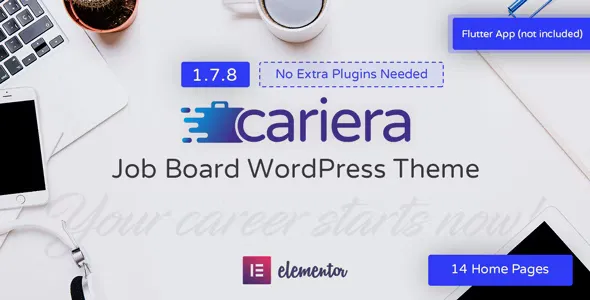 Cariera v1.7.2 - Job Board WordPress Theme
