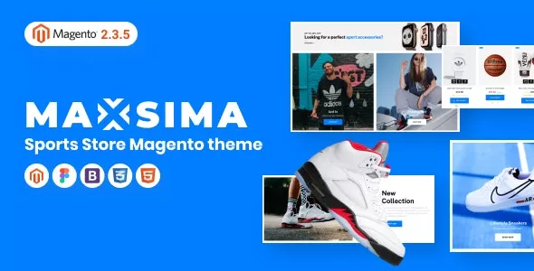 Maxsima - Sports eCommerce Magento 2 Theme