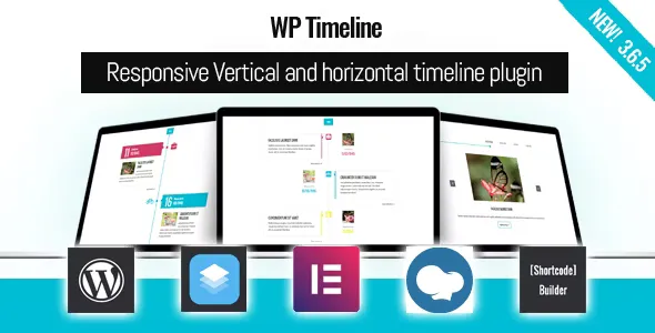 WP Timeline v3.6.5 - Vertical and Horizontal Timeline Plugin