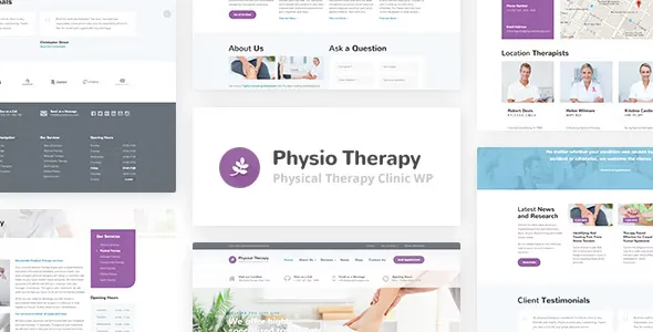 Physio v3.3.4 - Physical Therapy & Medical Clinic WP Theme
