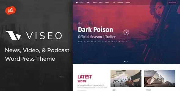 Viseo v4.0 - News, Video, & Podcast Theme