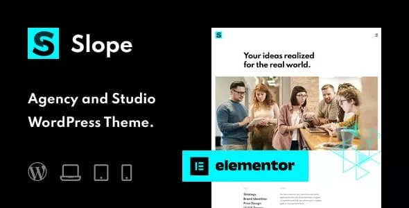 Slope v1.0.9 - Agency & Studio WordPress Theme