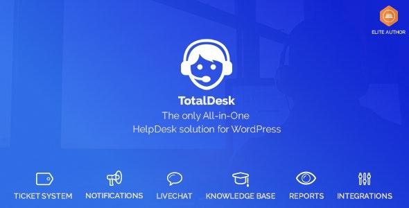 TotalDesk v1.8.0 - Helpdesk, Knowledge Base & Ticket System