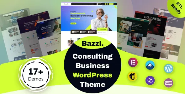 Bazzi v1.0.2 - Consulting Business WordPress Theme