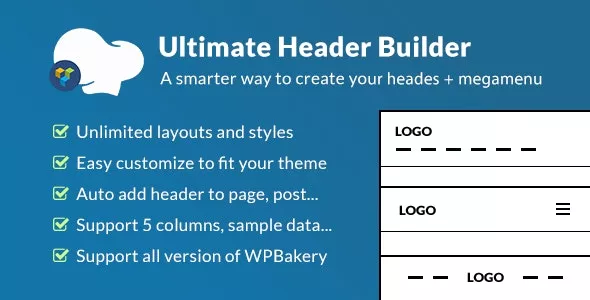 Ultimate Header Builder v1.8 - Addon WPBakery Page Builder