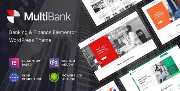 Multibank v1.0.9 - Business and Finance WordPress Theme