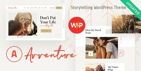 Avventure v1.1.5 - Personal Travel & Lifestyle Blog WordPress Theme