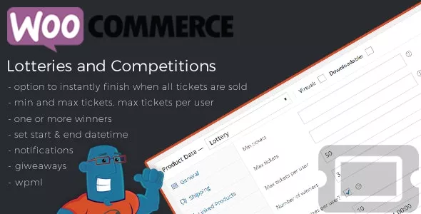 WooCommerce Lottery v2.2.2 - WordPress Competitions and Lotteries, Lottery for WooCommerce