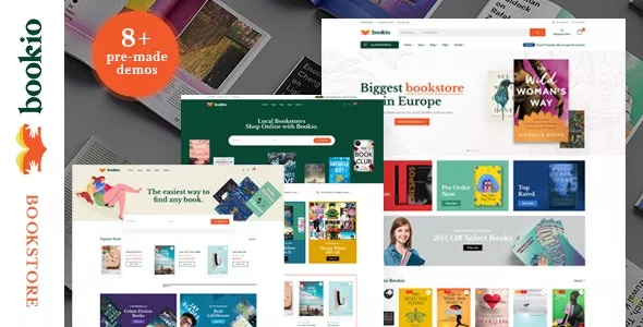 Bookio v1.0.7 - Book Store WooCommerce WordPress Theme