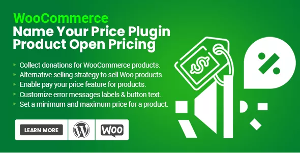 WooCommerce Name Your Price (Product Open Pricing) v2.1.1