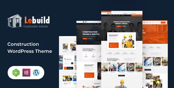 Lebuild v2.0.0 - Construction Industry Company WordPress Theme