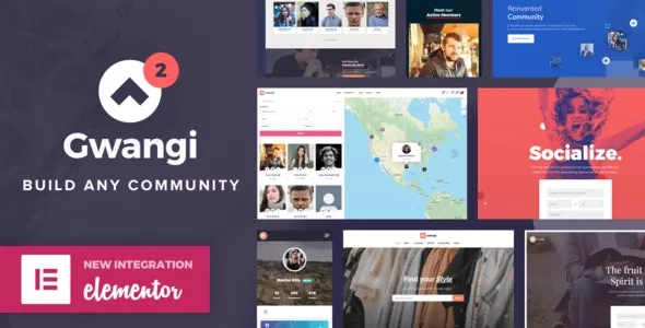 Gwangi v2.4.3 - PRO Multi-Purpose Membership, Social Network & BuddyPress Community Theme