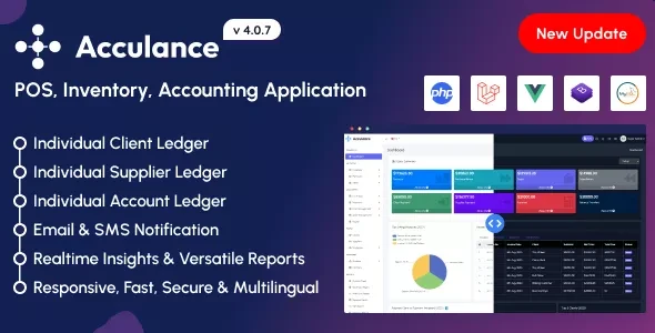 Acculance v4.0.7 - POS, Inventory, Accounting Application