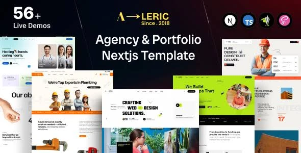 Aleric - Digital Agency & Creative Portfolio Nextjs Template