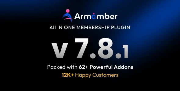 ARMember v7.8.1 - WordPress Membership Plugin
