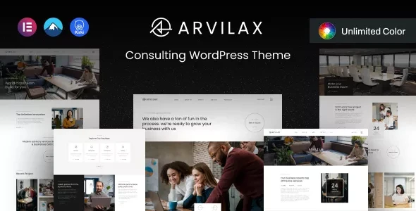Arvilax v1.1.3 - Business Consulting WordPress Theme