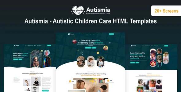 Autismia - Autistic Children Care HTML Templates