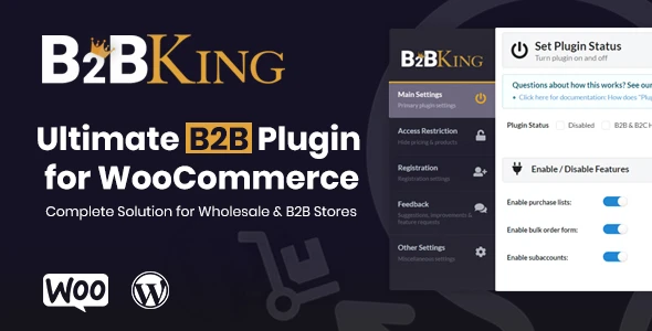 B2BKing v5.6.30 - The Ultimate WooCommerce B2B & Wholesale Plugin