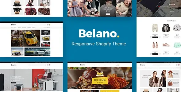Belano v2.0 - Fashion Shopify Theme