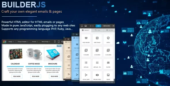 BuilderJS v6.0.4 - HTML Email & Page Builder