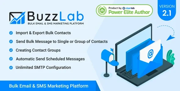 BuzzLab v2.1 - Bulk Email and SMS Marketing Platform